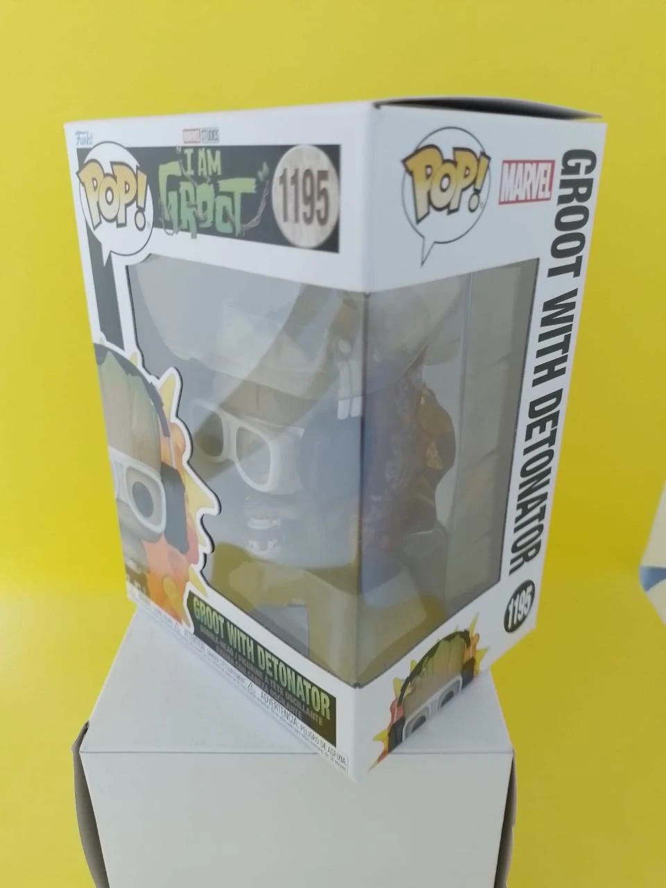 Funko Pop! Marvel I Am Groot - Groot met Detonator #1195 - NIEUW/ONGEPENS – photo 2